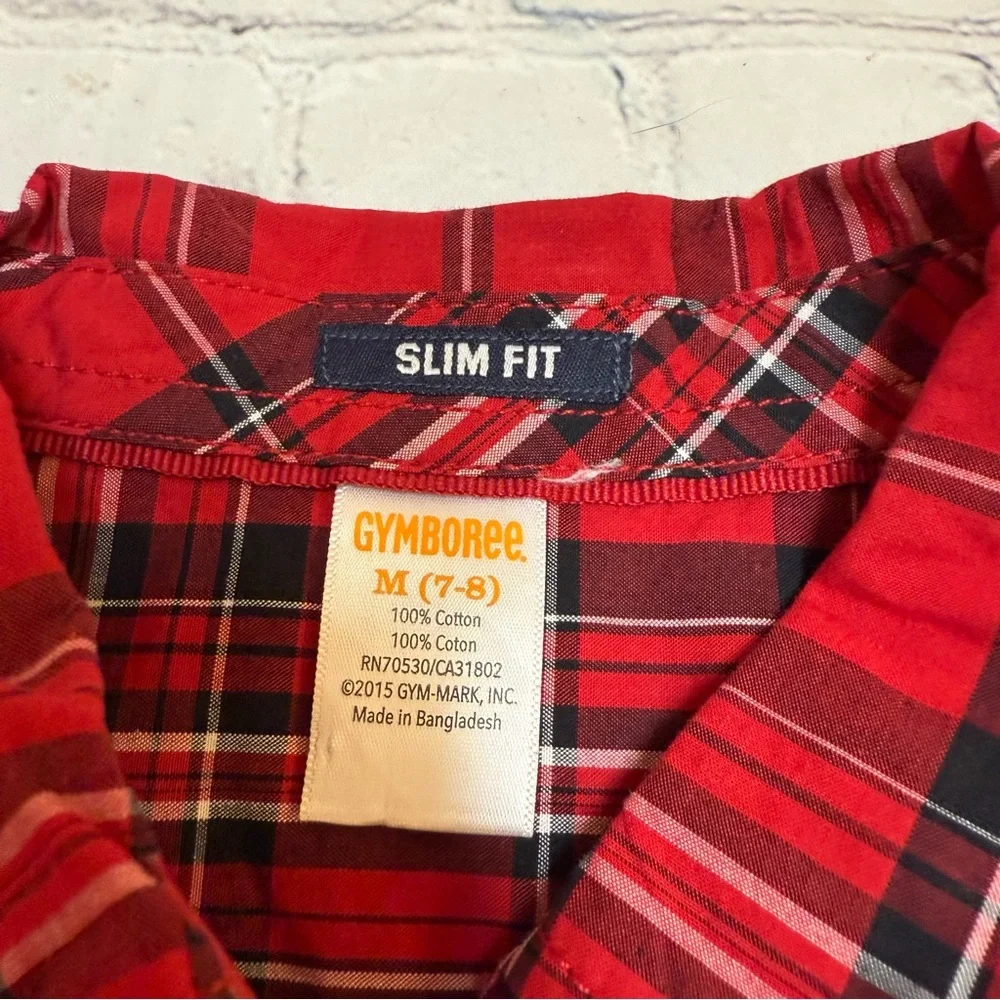 Gymboree Plaid Button Down